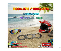 Kawasaki Jet Ski Head Gasket 11004 3715 3713