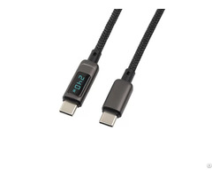 Usb C 240w Fast Charging Cable With Led Display