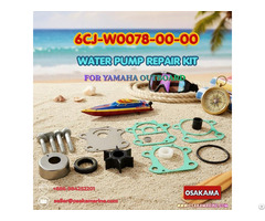 Yamaha Water Pump Repair Kit 6cj W0078 00