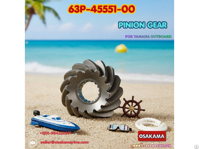Yamaha 150hp Outboard Pinion Gear 14t 63p 45551 00