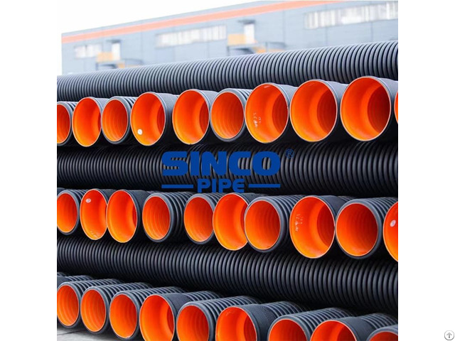 Hdpe Double Wall Corrugated Pipes Manufacturer