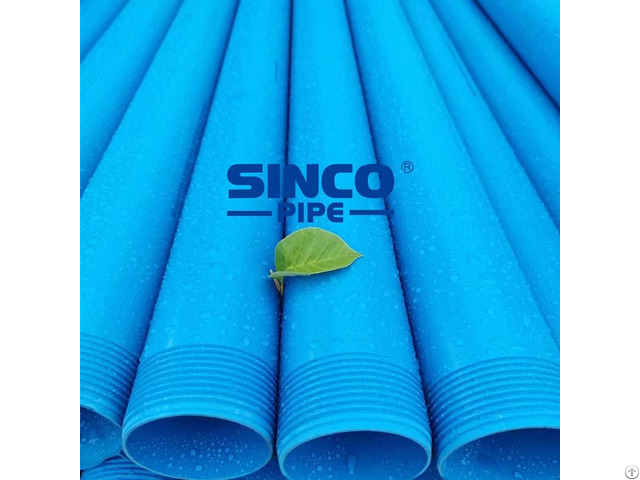Upvc Water Well Casing Pipes With Thread Connection And Screen