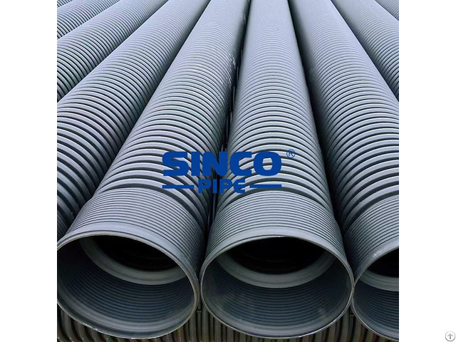 High Density Polyethylene Hdpe Double Wall Corrugated Pipe