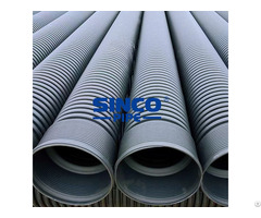 High Density Polyethylene Hdpe Double Wall Corrugated Pipe