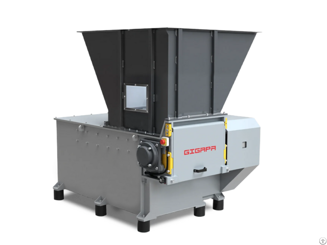 Single Shaft Shredder Industrial Waste Shredding Machine