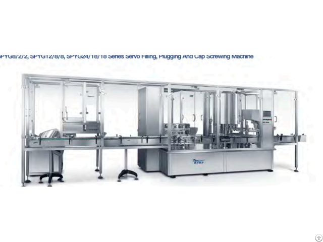 Spyg24 18servo Flling Plugging And Cap Screwing Machine