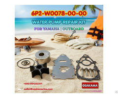 Yamaha Outboard Water Pump Repair Kit 6p2 W0078 00