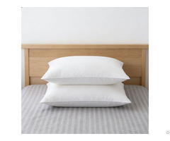 Factory Price Stripe 100% Cotton 300tc Woven Soft Pillow Cover For Home Hotel Use