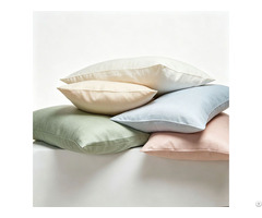 Customized Size Anti Dust Mite Polyester Filled White Cotton 100tc Square Bed Pillows