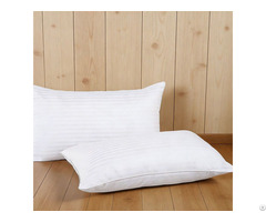 High Density Woven Cotton Hidden Zipper Closure Durable Washable Bed Pillow Cover