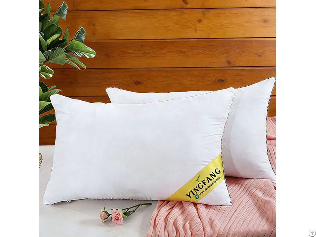 High Quality Cotton Standard Queen And King Size White Pillow Case With Zipper Closed