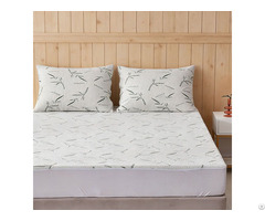 High Quality Hypoallergenic Matress Cover Waterproof Bamboo Jacquard Mattress Protector
