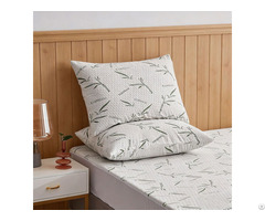 High Quality Hypoallergenic Woven Breathable Bamboo Waterproof Mattress Protector For Hotel Home