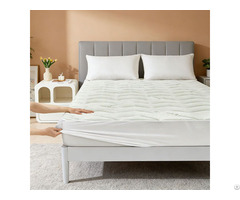 Wholesale Anti Dust Mite Bamboo Airlayer Waterproof Tpu Mattress Protector For Hotel Home