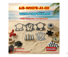 Yamaha 30hp Water Pump Repair Kit 6j8 W0078 A1 00