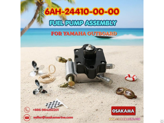 Yamaha F15 F20 Fuel Pump Assembly 6ah 24410 00