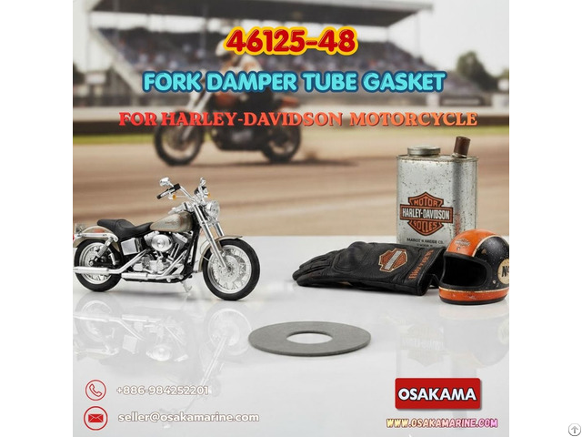 ???? Harley Davidson Fork Damper Tube Gasket 46125 48