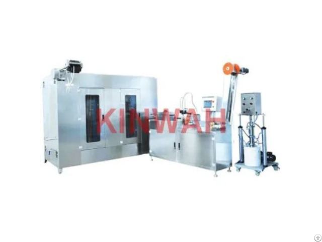 Automatic Elastic Tapes Laces Silicone Coating Machines