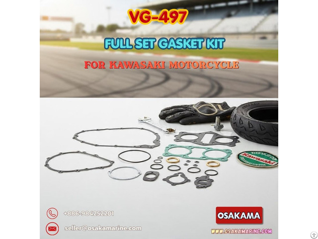 Kawasaki Vg 497 Full Set Gasket Kit