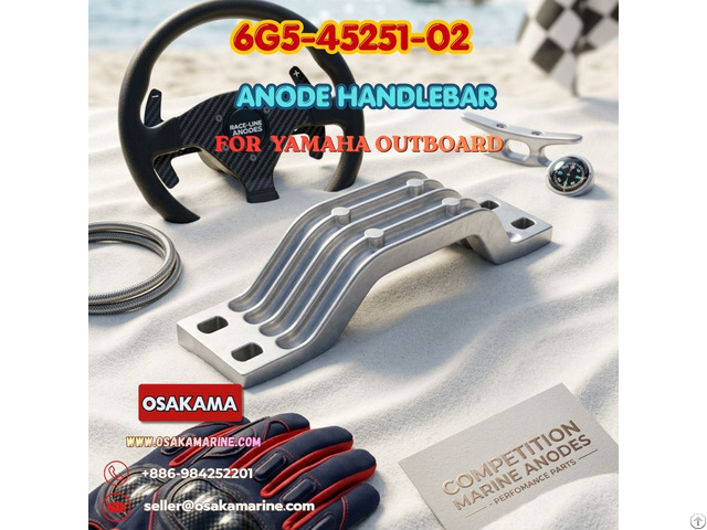 Yamaha Outboard Anode Handlebar 6g5 45251 02