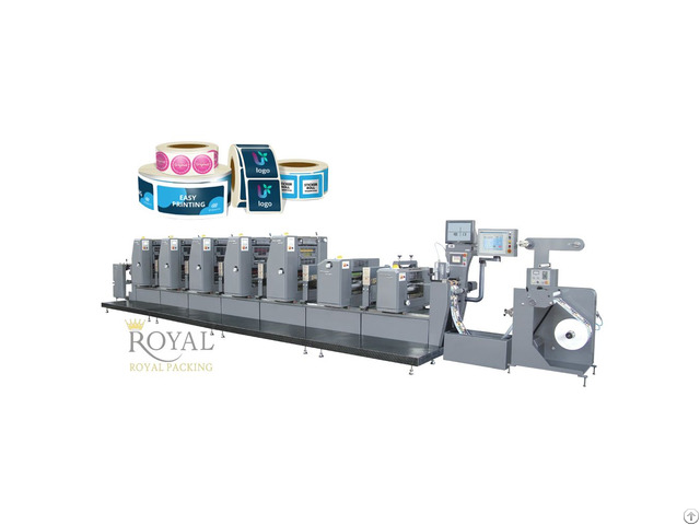 Ryx 320 Intermittent Label Offset Printing Machine