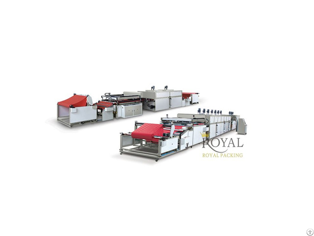 Ryb Nwf Auto Roll Fed Non Woven Fabric Screen Printing Machine
