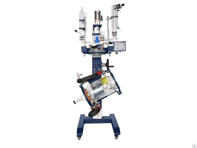 Grl Lifting Glass Reactor 20liter