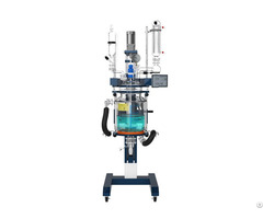 Grl Lifting Glass Reactor 50liters