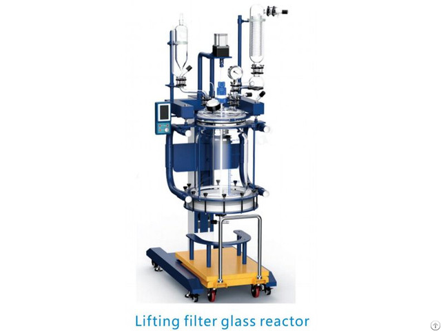 Lifting Filter Glass Reactors 50liters