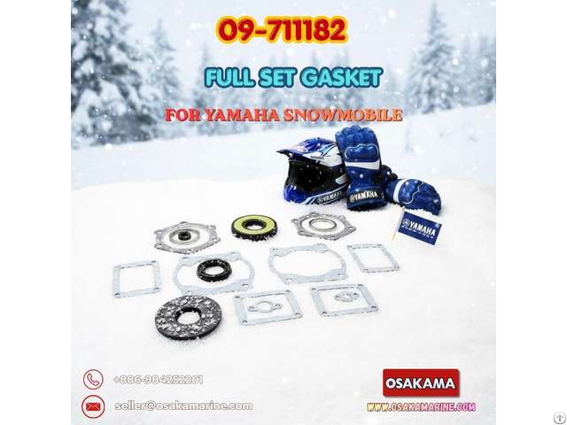 Full Set Gasket 09 711182 For Yamaha Snowmobile