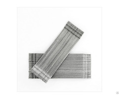 Glued Hooked End Steel Fiber Zt5g 65 60bg For Industrial Flooring