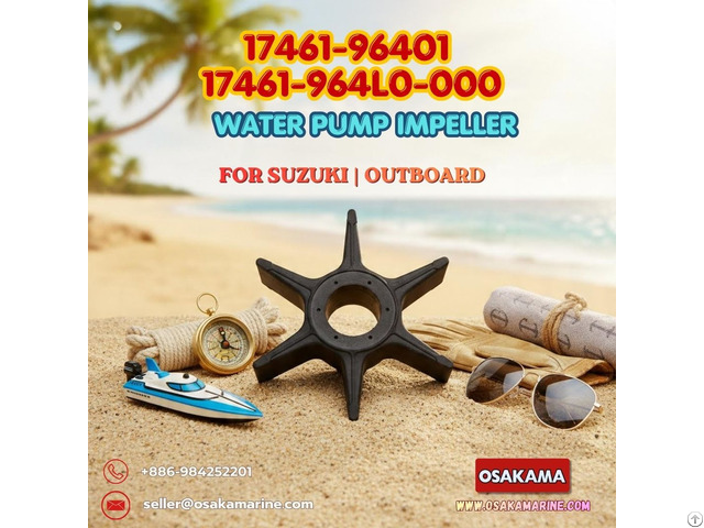 Water Pump Impeller 17461 96401 For Suzuki Outboard