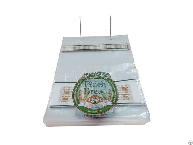 Plastic Wicket Ice Wicketed Bread Bag Automatic Packaging