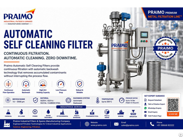 Automatic Self Cleaning Filter