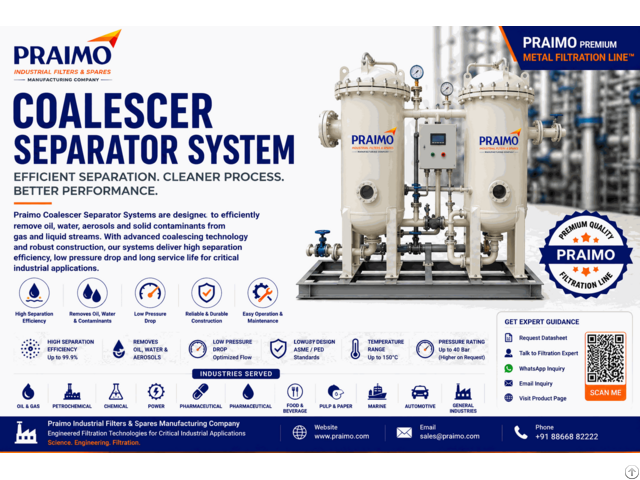 Coalescer Separator System Manufacturer