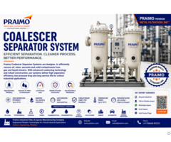 Coalescer Separator System Manufacturer