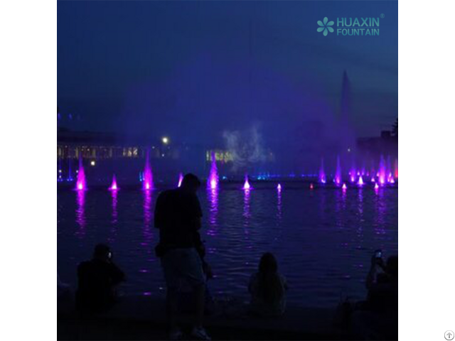Custom Designed Dancing Fountain System For Outdoor Landscape Projects