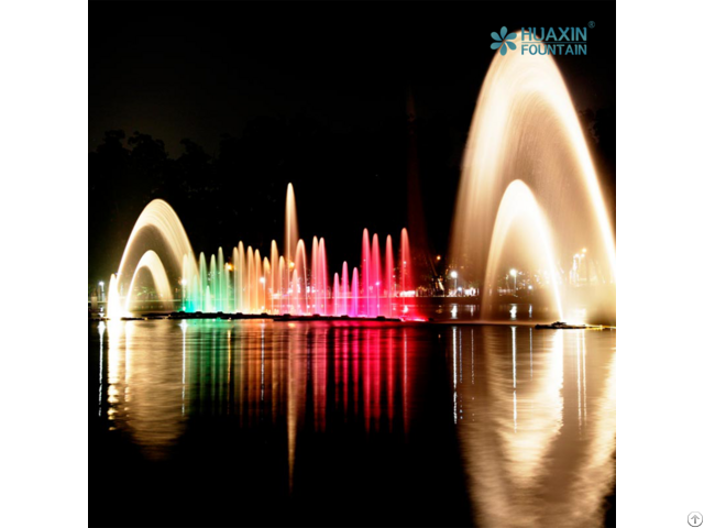 Led Dancing Fountain System For Outdoor Landscape Decoration
