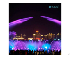 Customized Musical Fountain System With Synchronized Water And Lighting Effects