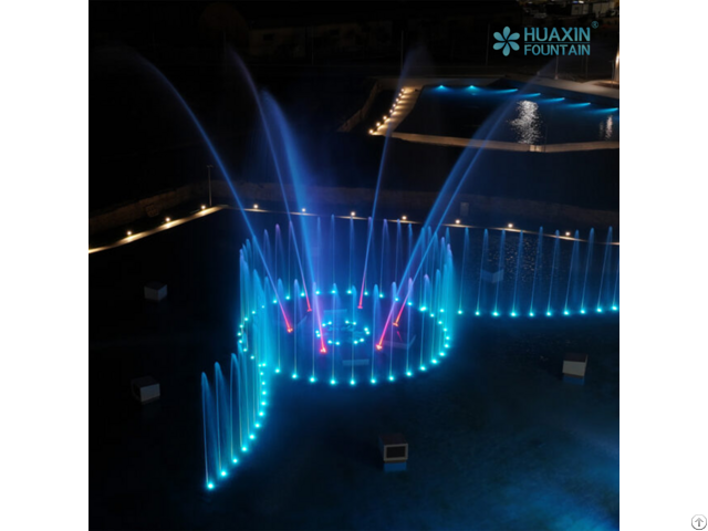 Outdoor Musical Fountain System For Commercial And Public Spaces
