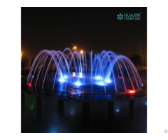Modern Dry Deck Fountain System For Public Landscape Spaces