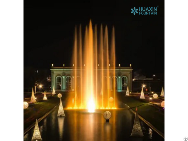 Customized Dancing Water Fountain System For Landscape Applications