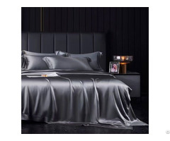Home Textile Solid Color Mulberry Silk Bedding Set