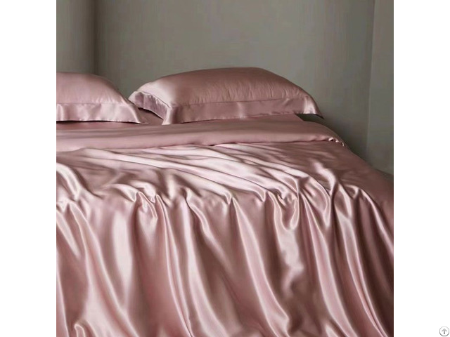 Premium Quality Luxury Mulberry Silk Bedding Set Anti Dust Mite Bed Sheet Duvet Cover