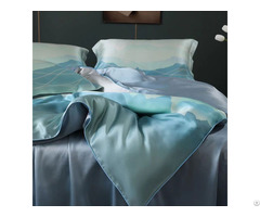 Wholesale Factory Price Satin Mulberry Silk Anti Wrinkle Bed Duvet Cover Set