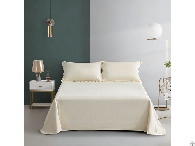 Hot Sale Poly Cotton Durable Wrinkle Resistant Bed Sheet Set