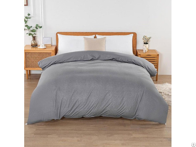 Factory Direct Bedding Set Poly Cotton 300tc Sateen Stripe Bed Linen