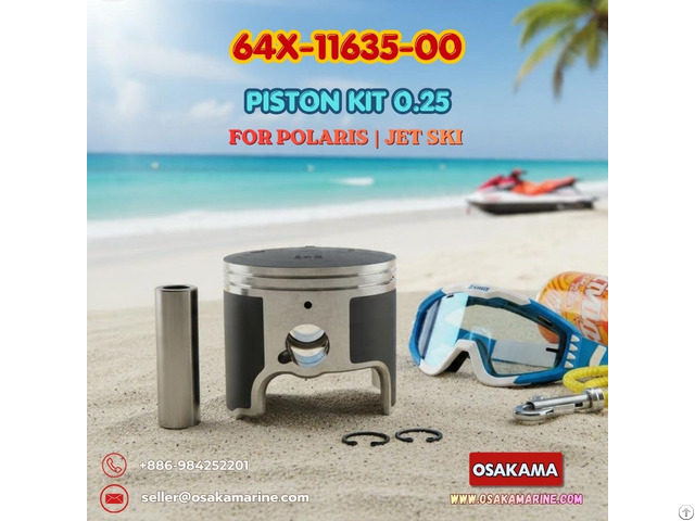 Piston Kit 0 25 64x 11635 00 For Yamaha Jet Ski Waverunner