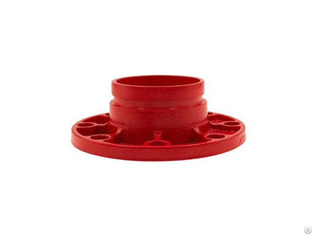 Ductile Iron Grooved Fittings Adaptor Flange