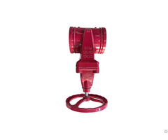Grooved Non Rising Stem Soft Seal Signal Gate Valve